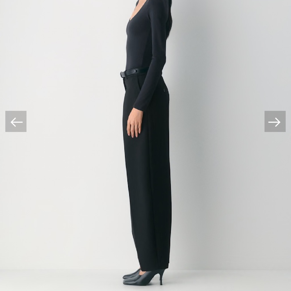 Aritzia Original Contour Scoopneck LongSleeve Double Knit NWT medium - Picture 6 of 8